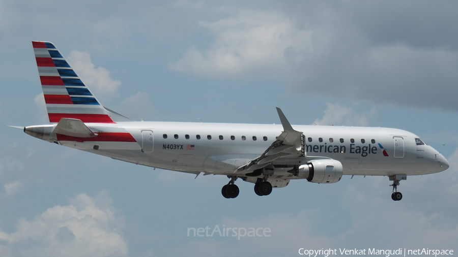 American Eagle (Republic Airlines) Embraer ERJ-175LR (ERJ-170-200LR) (N403YX) | Photo 135208