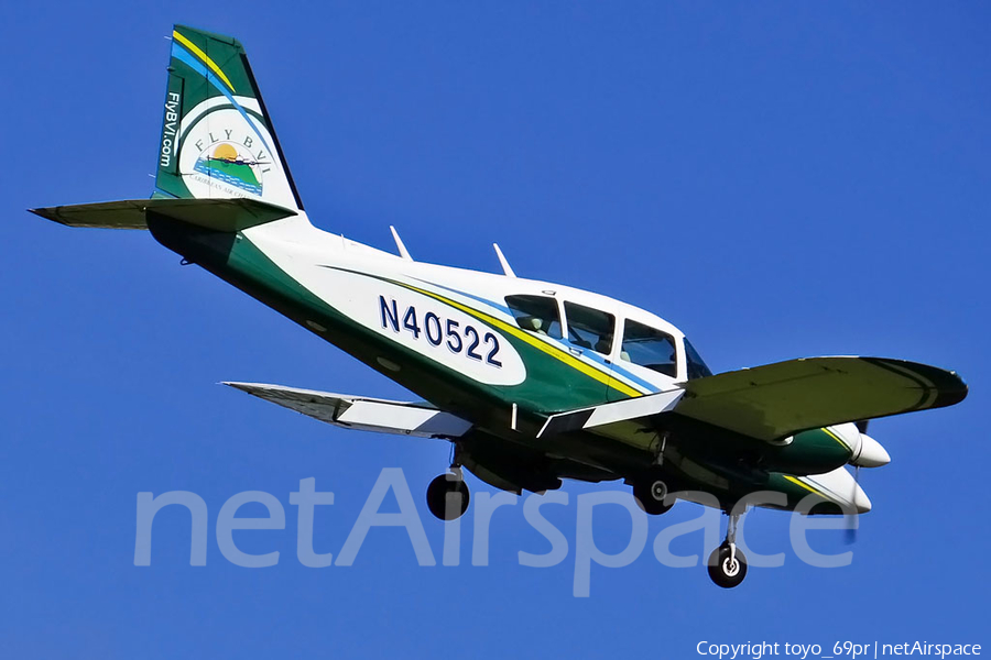 Fly BVI Piper PA-23-250 Aztec E (N40522) | Photo 68177