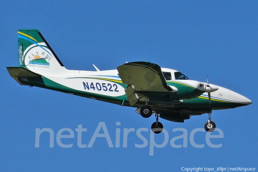 Fly BVI Piper PA-23-250 Aztec E (N40522) | Photo 68599