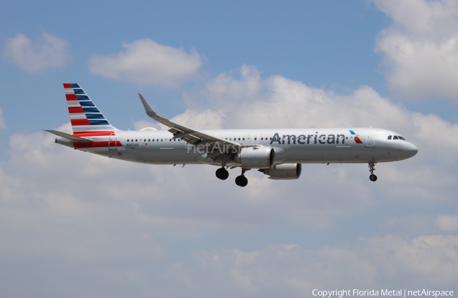 American Airlines Airbus A321-253NX (N405AN) | Photo 621278