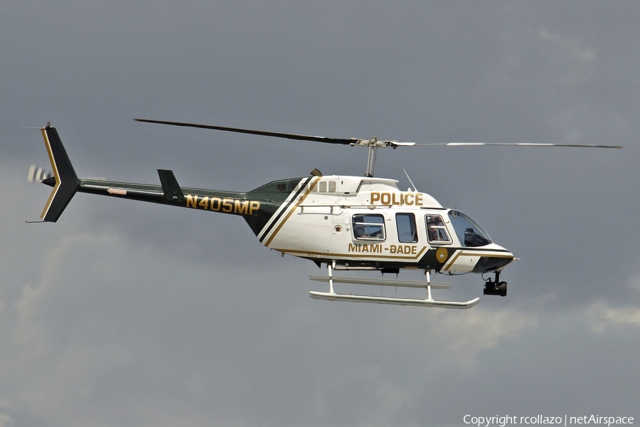 Miami Dade Police Dept. Bell 206L-4 LongRanger IV (N405MP) | Photo 11028