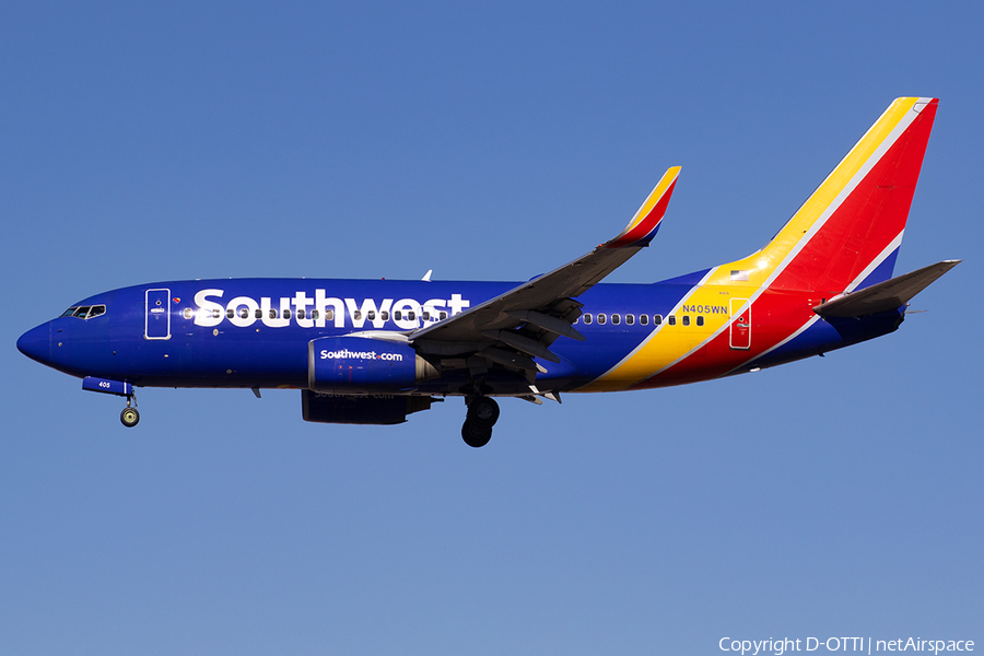 Southwest Airlines Boeing 737-7H4 (N405WN) | Photo 553033