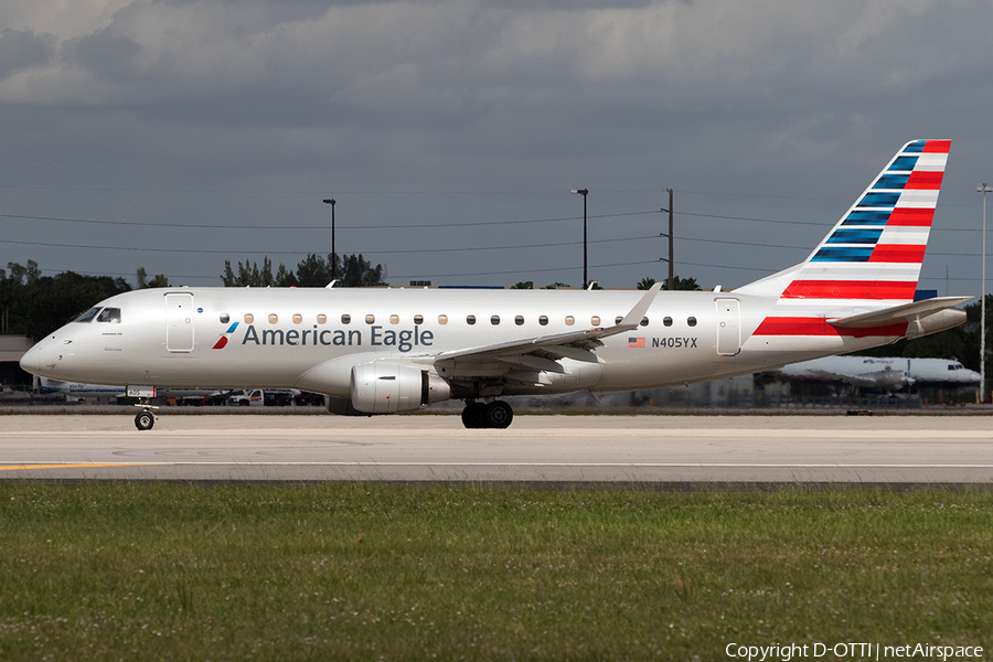 American Eagle (Republic Airlines) Embraer ERJ-175LR (ERJ-170-200LR) (N405YX) | Photo 134428
