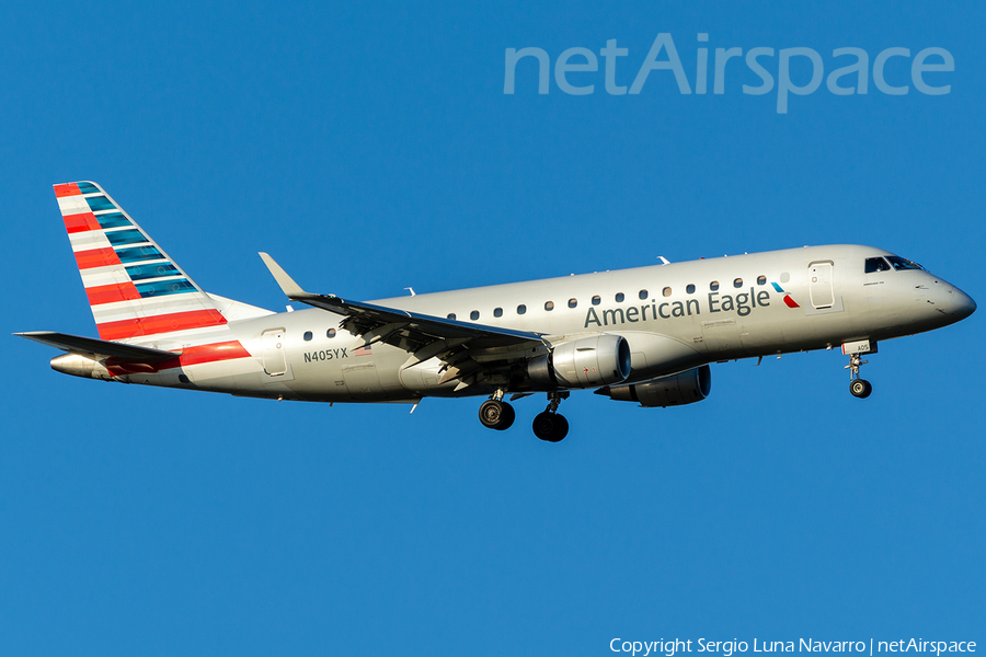 American Eagle (Republic Airlines) Embraer ERJ-175LR (ERJ-170-200LR) (N405YX) | Photo 471835