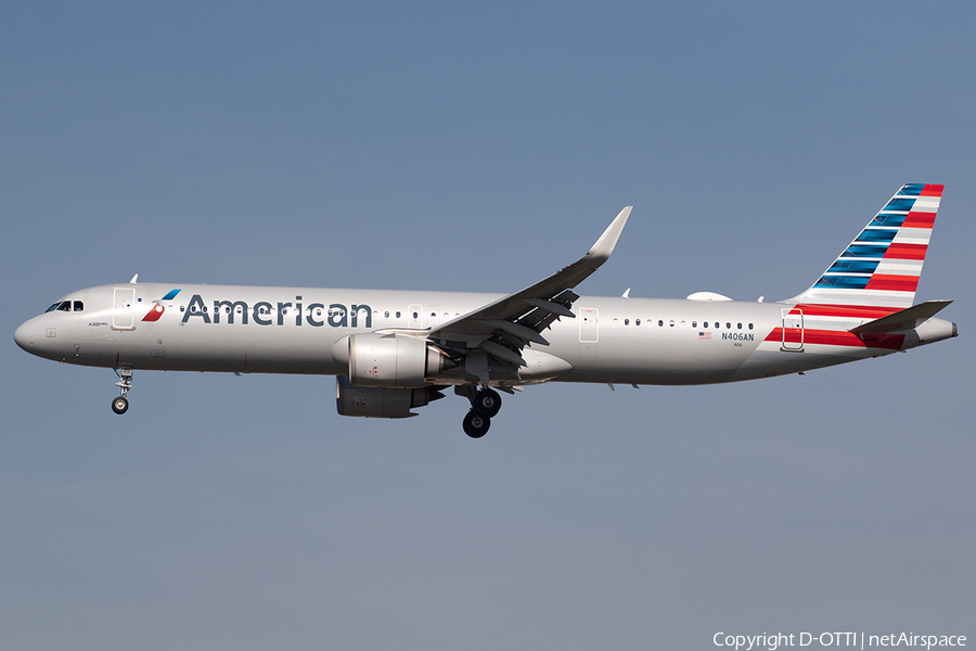 American Airlines Airbus A321-253NX (N406AN) | Photo 560657