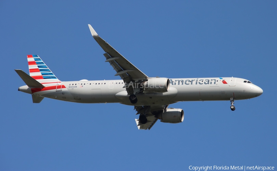 American Airlines Airbus A321-253NX (N406AN) | Photo 616485