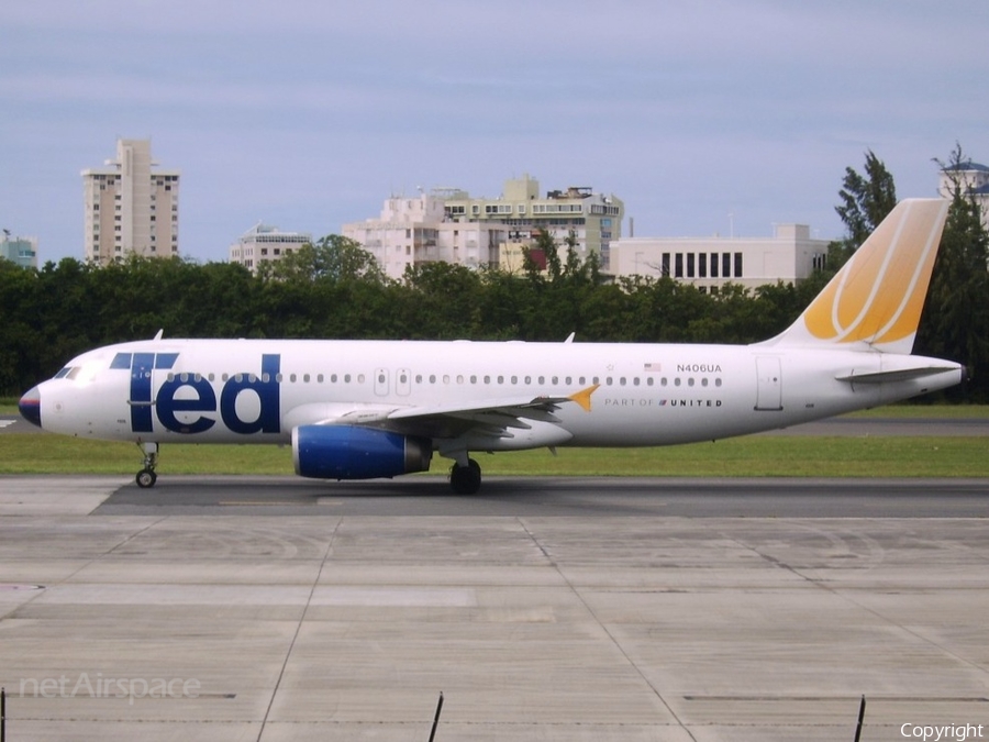 Ted Airbus A320-232 (N406UA) | Photo 494051