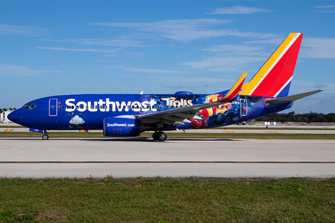 Southwest Airlines Boeing 737-7H4 (N406WN) at  Ft. Lauderdale - International, United States