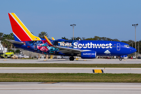 Southwest Airlines Boeing 737-7H4 (N406WN) at  Ft. Lauderdale - International, United States