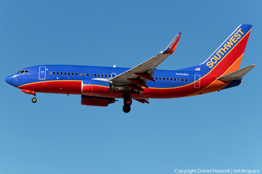 Southwest Airlines Boeing 737-7H4 (N406WN) | Photo 477613