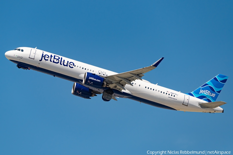 JetBlue Airways Airbus A321-271NX (N4076J) | Photo 677447