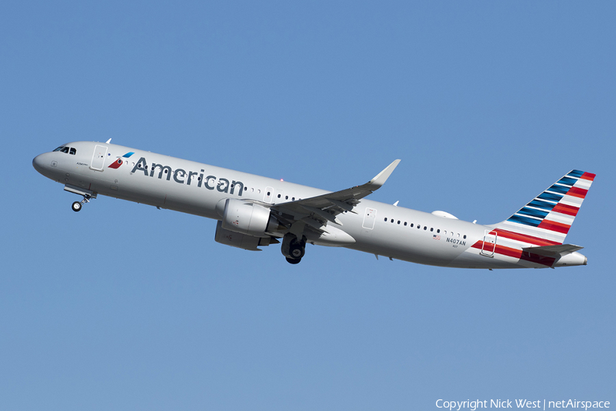 American Airlines Airbus A321-253NX (N407AN) | Photo 357270