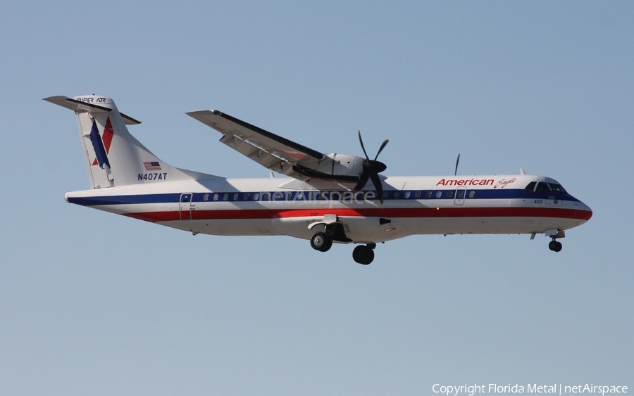 American Eagle ATR 72-212 (N407AT) | Photo 300378