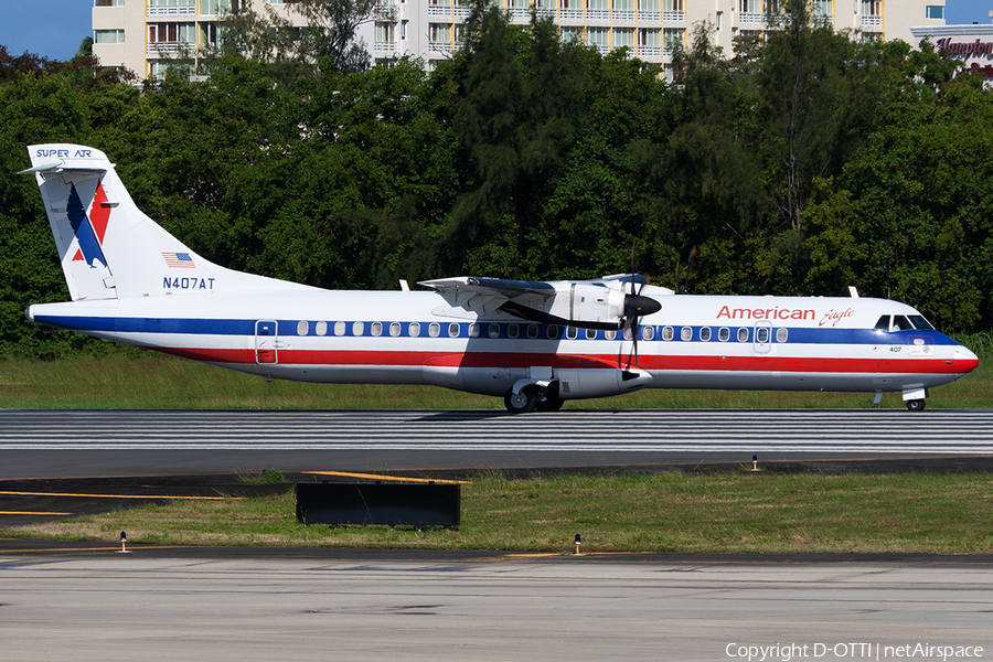American Eagle ATR 72-212 (N407AT) | Photo 216218