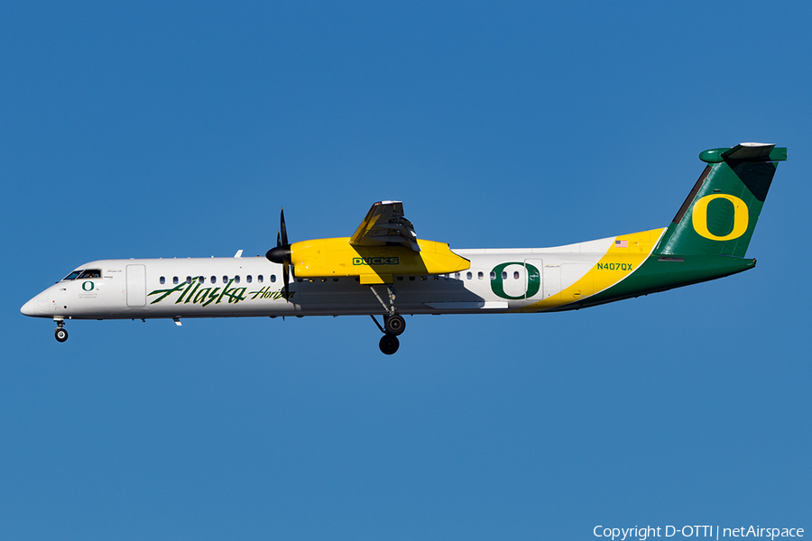 Alaska Airlines (Horizon) Bombardier DHC-8-402Q (N407QX) | Photo 180986