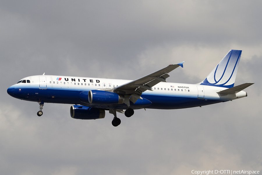 United Airlines Airbus A320-232 (N407UA) | Photo 339356