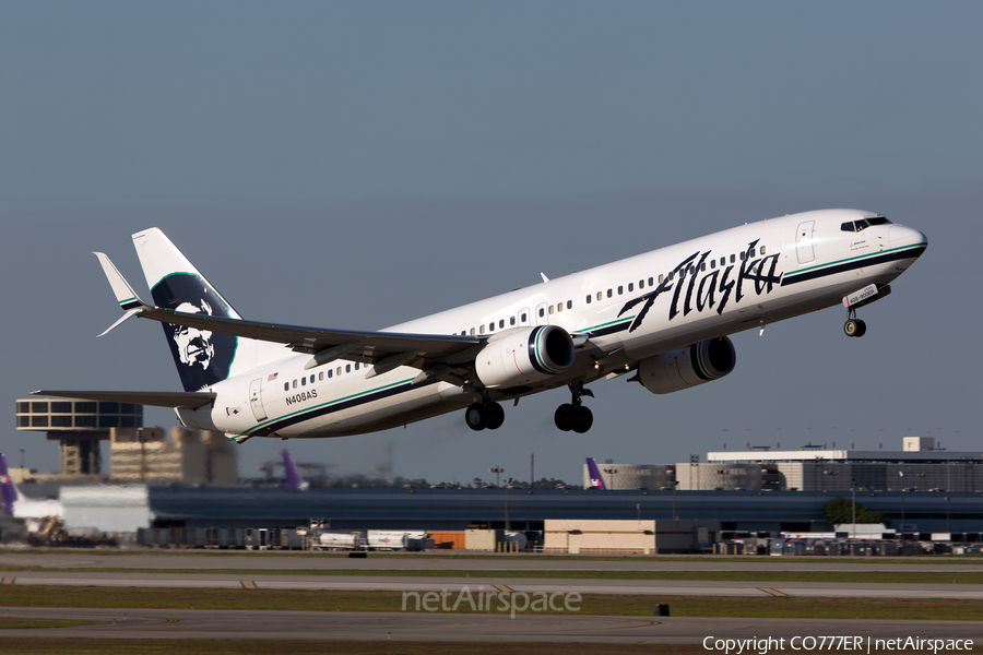 Alaska Airlines Boeing 737-990(ER) (N408AS) | Photo 111116