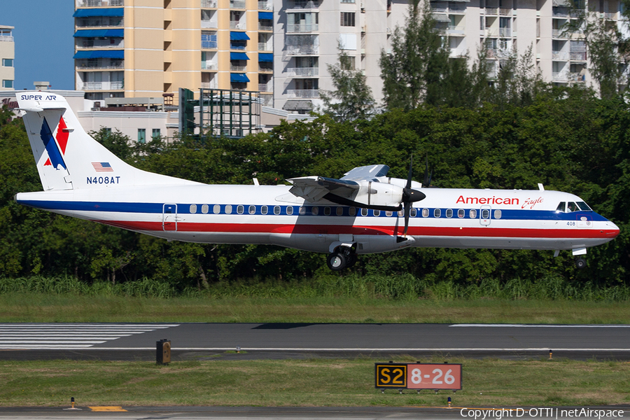 American Eagle ATR 72-212 (N408AT) | Photo 216215