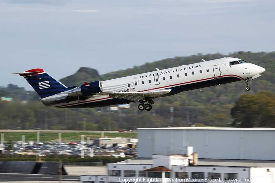US Airways Express (Air Wisconsin) Bombardier CRJ-200LR (N408AW) | Photo 150585