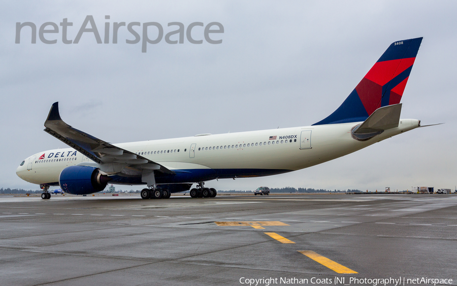Delta Air Lines Airbus A330-941N (N408DX) | Photo 425270