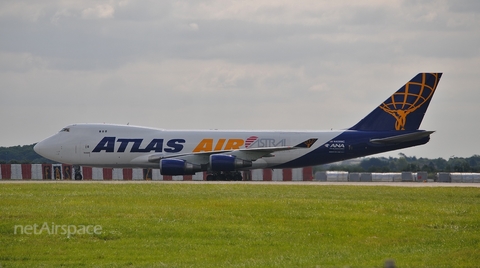 Atlas Air Boeing 747-47UF (N408MC) at  London - Stansted, United Kingdom