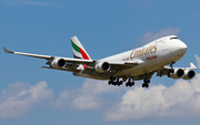 Emirates SkyCargo Boeing 747-47UF (N408MC) at  Miami - International, United States