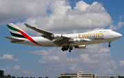 Emirates SkyCargo Boeing 747-47UF (N408MC) at  Miami - International, United States