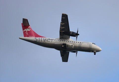 Silver Airways ATR 42-600 (N408SV) at  Orlando - International (McCoy), United States