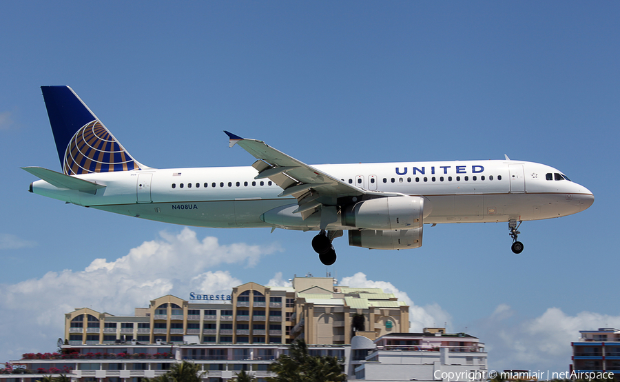 United Airlines Airbus A320-232 (N408UA) | Photo 4396