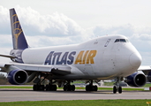 Atlas Air Boeing 747-47UF (N409MC) at  Luxembourg - Findel, Luxembourg