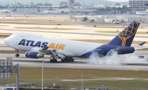 Atlas Air Boeing 747-47UF (N409MC) at  Miami - International, United States