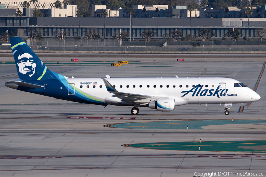 Alaska Airlines (Skywest) Embraer ERJ-175LR (ERJ-170-200LR) (N409SY) | Photo 538553