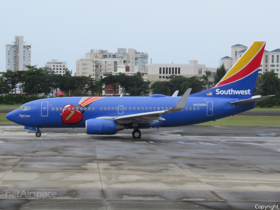 Southwest Airlines Boeing 737-7H4 (N409WN) | Photo 285456