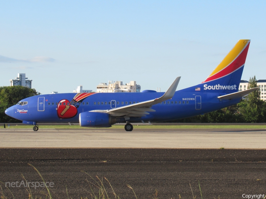 Southwest Airlines Boeing 737-7H4 (N409WN) | Photo 490810