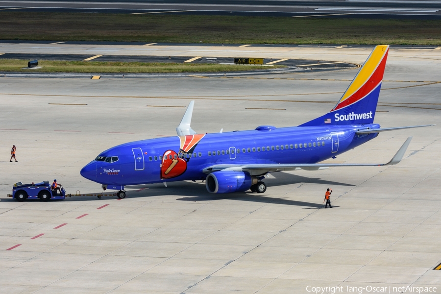 Southwest Airlines Boeing 737-7H4 (N409WN) | Photo 287899