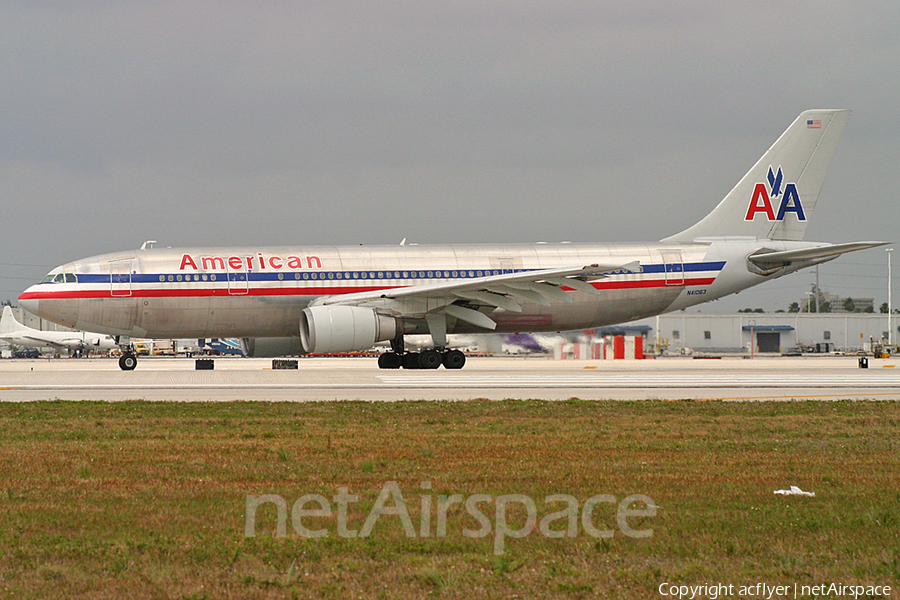 American Airlines Airbus A300B4-605R (N41063) | Photo 170372