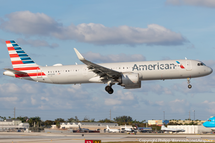 American Airlines Airbus A321-253NX (N410AN) | Photo 560780