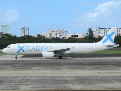 GlobalX Airlines Airbus A321-231(P2F) (N410GX) at  San Juan - Luis Munoz Marin International, Puerto Rico