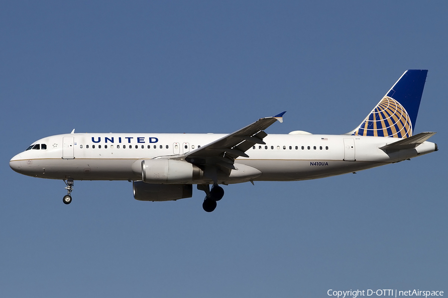 United Airlines Airbus A320-232 (N410UA) | Photo 457403