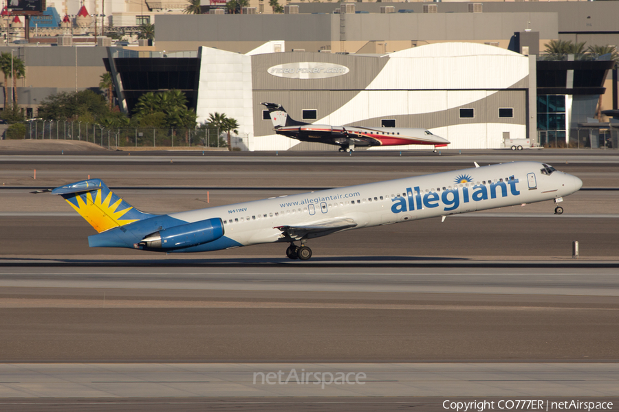 Allegiant Air McDonnell Douglas MD-83 (N411NV) | Photo 60313