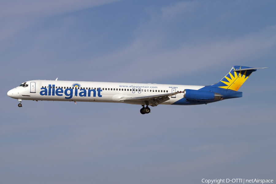 Allegiant Air McDonnell Douglas MD-83 (N411NV) | Photo 425726