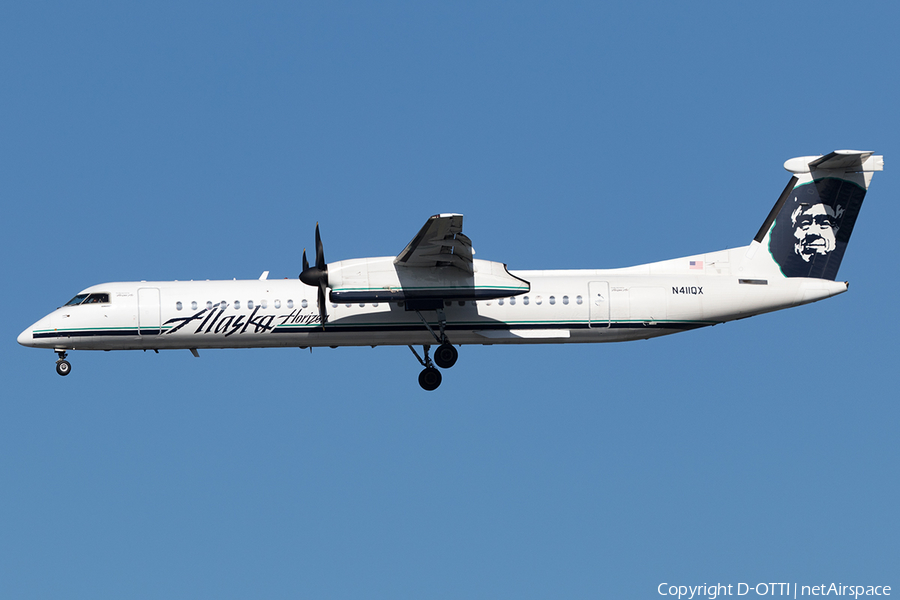 Alaska Airlines (Horizon) Bombardier DHC-8-402Q (N411QX) | Photo 177085