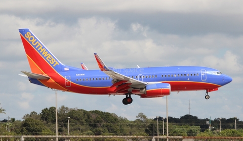 Southwest Airlines Boeing 737-7H4 (N411WN) at  Ft. Lauderdale - International, United States