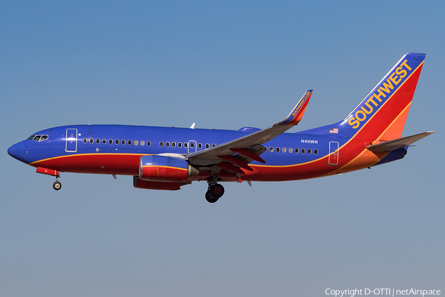 Southwest Airlines Boeing 737-7H4 (N411WN) | Photo 136542
