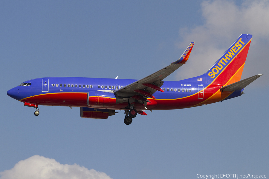 Southwest Airlines Boeing 737-7H4 (N411WN) | Photo 337968