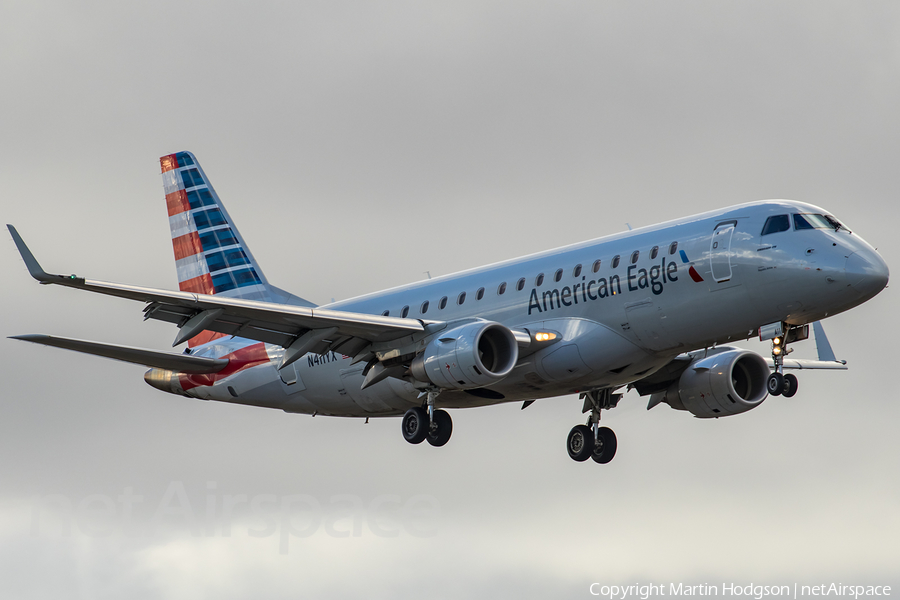 American Eagle (Republic Airlines) Embraer ERJ-175LR (ERJ-170-200LR) (N411YX) | Photo 295356
