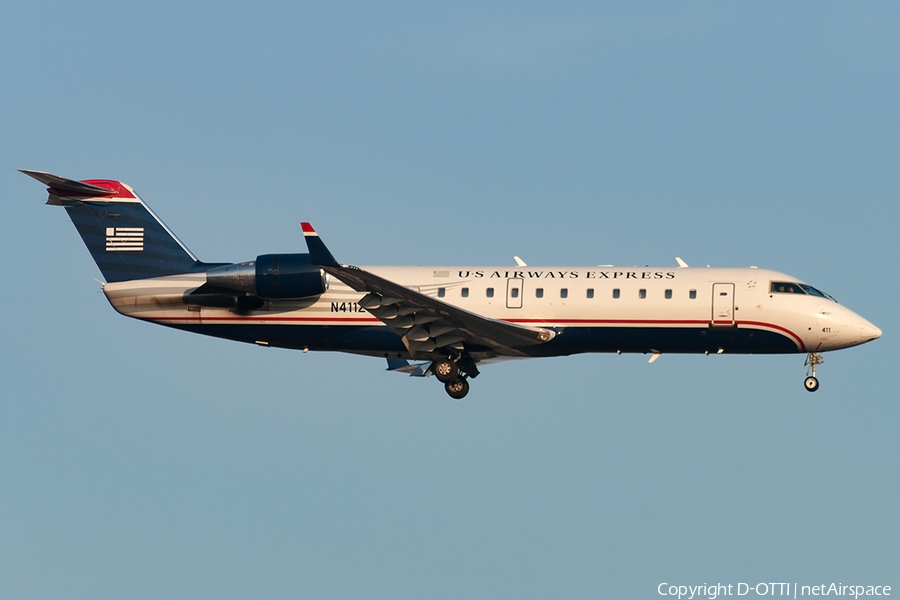 US Airways Express (Air Wisconsin) Bombardier CRJ-200LR (N411ZW) | Photo 176656