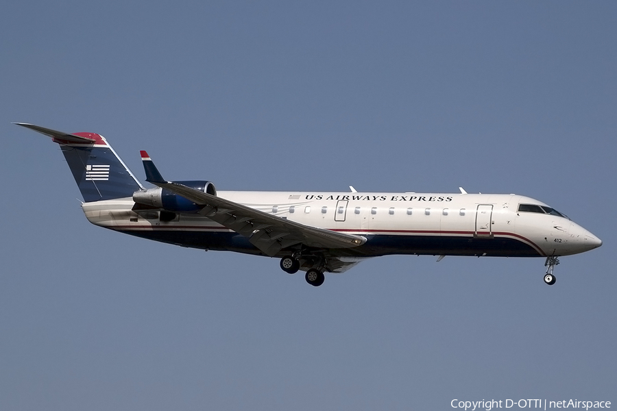 US Airways Express (Air Wisconsin) Bombardier CRJ-200LR (N412AW) | Photo 175510