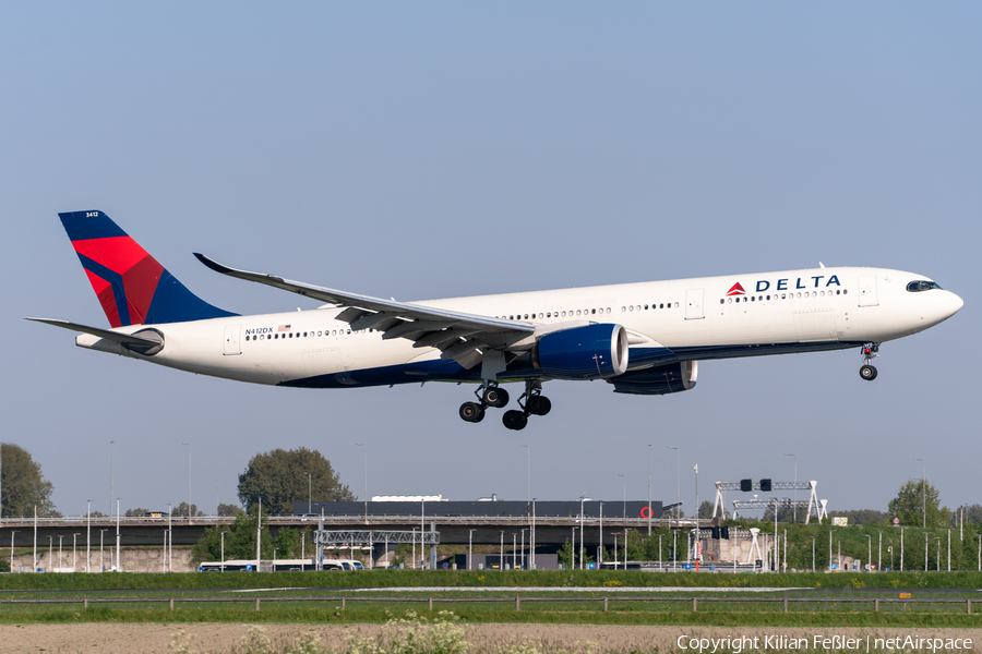 Delta Air Lines Airbus A330-941N (N412DX) | Photo 680363
