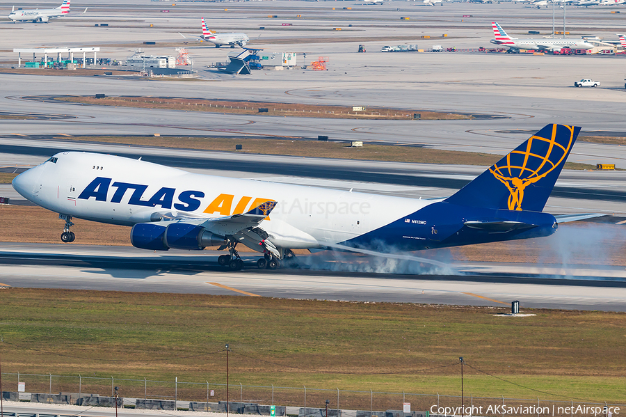 Atlas Air Boeing 747-47UF (N412MC) | Photo 149703